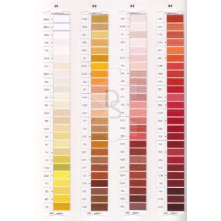 Saba 50 - 6277 - 10 Kreuzwickel mit 500 m - Farbnummer angeben