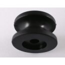 Rundknopf 247mm, Kunststoff schwarz für...