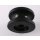 Rundknopf 247mm, Kunststoff schwarz für Kleinanhängerplane pro Stück