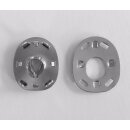 Fix-Oberteile Messing vernickelt 2-teilig / Preis pro...