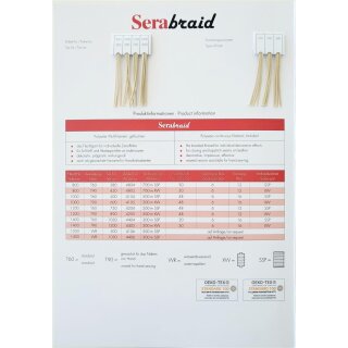 Serabraid 1200 T90  - 4205 - Cone mit 500 m - Farbnummer angeben