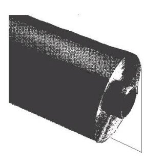 Zeltfensterfolie 0,5 mm Breite 137 cm / Preis per m / kein Anschnitt/ Rolle á 25 m /  VERSANDZUSCHLAG