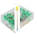 Stecker mit Plastikkopf grün Pack á 100...