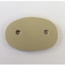 2-Loch-Unterlage PVC LA 25 beige / Preis pro Stück /...