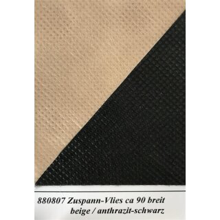 Bespann-Velour mausgrau 150 cm Vliesrücken kaschiert / Preis per m / kein Anschnitt / Rolle á 50m