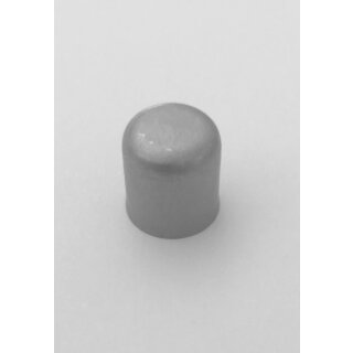 Gurtendkappe ALU AL mattgrau für 20-mm-Gurtband NML / Restbestände verfügbar