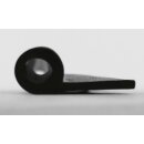 Gummi-Fahnenprofil 7 x 1,5 x 19 mm schwarz / Preis per m...