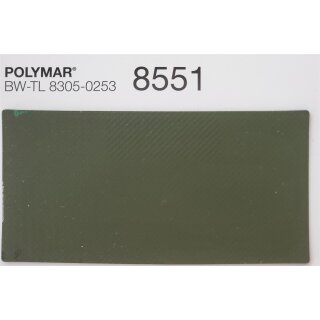 PVC-Planenstoff Breite 250 cm Bundeswehr BW-TL 8305-0253  bronze/oliv / Preis per m / Rolle ca. 120 m