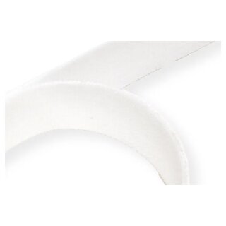 ONE-WRAP®  Kabelbinder Tape der Marke VELCRO® 20 mm weiss - Rolle á 25 m