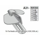 A31-3/16XH Suisei Spring Type Lap Seam Folder