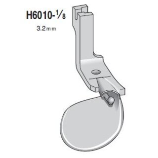 H6010-1/8 Ball Hemmer Foot ersetzt durch 490358 1/8 da nicht mehr lieferbar von Suisei