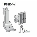 P69D-1/4 Suisei Solid Piping Foot <Double Grooves>