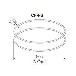 Ersatzrollen ähnlich CFR-S für Rollbandfuss