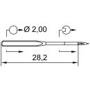 704626 - Schmetz - 02:651110 / 24X1 CF Nadeldicke: 110 /...