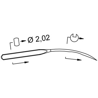 707864 - Schmetz - 06:66EB170 / UY 154 GCS Nadeldicke: 70...