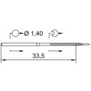 708924 - Schmetz - 08:65MA1100 / 459 R Nadeldicke: 100 /...