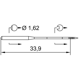 705166 - Schmetz - 10:60EB1270 / DBXK5 KK SES SERV 2...