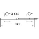 798524 - Schmetz - 14:25MF190 / 1738 D Nadeldicke: 90 /...