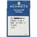 701627 - Schmetz - 21:46575 / JLX2 Nadeldicke: 75 / Preis...