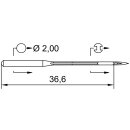 700926 - Schmetz - 26:17FB180 / UY 108 GHS Nadeldicke: 80...
