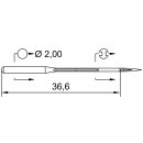 740554 - Schmetz - 26:501100 / UY 110 GAS Nadeldicke: 100...