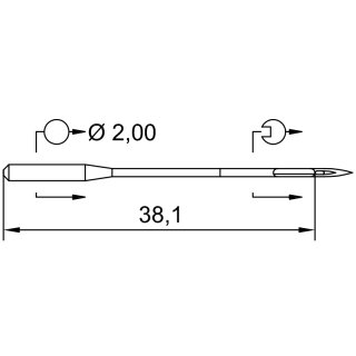 745414 - Schmetz - 32:01MG11110 / 134-35 KK DH SERV 1...