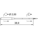 760144 - Schmetz - 37:20KJ1200 / 135X16 DIA Nadeldicke:...