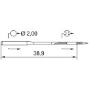 703626 - Schmetz - 37:40EB180 / UY 133 GS SES Nadeldicke:...