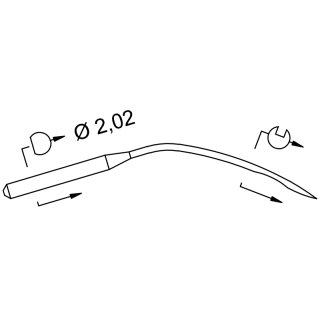 705496 - Schmetz - 43:45CB170 / 29-BL SES Nadeldicke: 70...