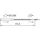 767904 - Schmetz - 44:31EB1110 / 62X45 SES Nadeldicke:...