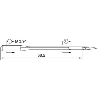 784904 - Schmetz - 52:70NF1300 / UY 1975 GS