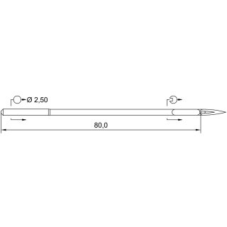 786274 - Schmetz - 55:28MP1230 / 1001 HDS Nadeldicke: 230...