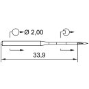 701277 - Schmetz - 21:32FB280 / 206X13 SUK Nadeldicke: 80...