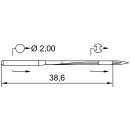 752734 - Schmetz - 33:3016130 / 62X57 SERV 6 Nadeldicke:...