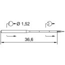 738944 - Schmetz - 24:16FB165 / UY 118 GBS KN Nadeldicke:...