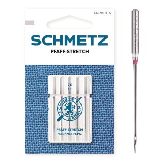 704097 - Schmetz - 130/705 H  Nm 75 SB5-Karte / Nadeldicke = 75 /  Preis pro Karte