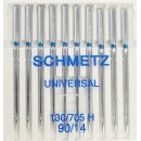 720527 - Schmetz - 130/705 H  Nm 90  B10-Magazin / Nadeldicke = 90 /  Preis pro Karte
