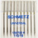 705017 - Schmetz - 130/705 H  Nm 110  B10-Magazin / Nadeldicke = 110 /  Preis pro Karte