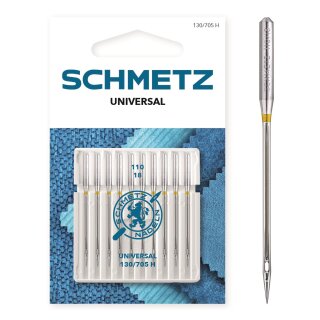 704997 - Schmetz - 130/705 H  Nm 110  SB10-Karte / Nadeldicke = 110 /  Preis pro Karte
