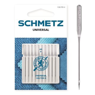 705147 - Schmetz - 130/705 H  Nm 65 SB10-Karte / Nadeldicke = 65 /  Preis pro Karte