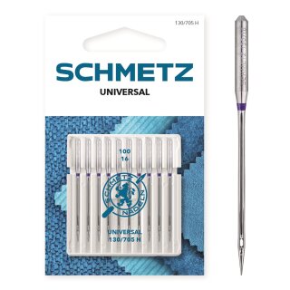 718597 - Schmetz - 130/705 H  Nm 100  SB10-Karte / Nadeldicke = 100 /  Preis pro Karte