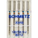 708787 - Schmetz - 130/705 H-J  Nm 80  B5-Magazin / Nadeldicke = 80 /  Preis pro Karte