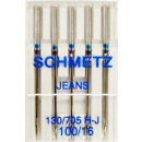 709027 - Schmetz - 130/705 H-J  Nm 100  B5-Magazin / Nadeldicke = 100 /  Preis pro Karte