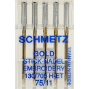 712587 - Schmetz - 130/705 H-ET Nm 75 B5-Magazin / Nadeldicke = 75 /  Preis pro Karte