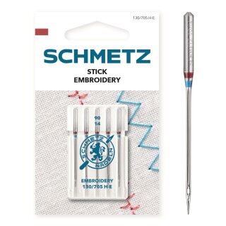 712227 - Schmetz - 130/705 H-E   Nm 90  SB5-Karte / Nadeldicke = 90 /  Preis pro Karte