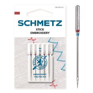 719437 - Schmetz - 130/705 H-E   Nm 90  SB5-Karte / Nadeldicke = 90 /  Preis pro Karte