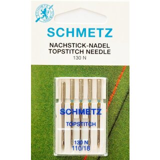 700807 - Schmetz - 130/705 H-N Nm 110 SB5-Karte / Nadeldicke = 110 /  Preis pro Karte