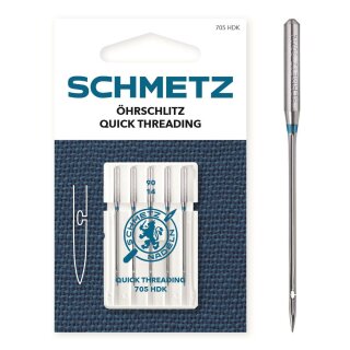701427 - Schmetz - 705 HDK Nm 90 SB5-Karte / Nadeldicke = 90 /  Preis pro Karte á 5 Nadeln