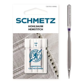 718997 - Schmetz - 130/705 H WING NM:100 SB1-Karte / Nadeldicke = 100 /  Preis pro Karte