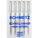 721194 - Schmetz - HLx5 Nm 75 B5-Magazin / Nadeldicke = 75 /  Preis pro Karte